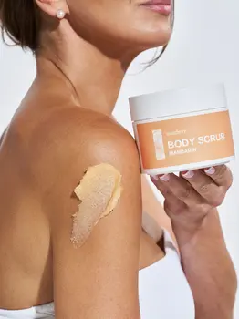 Swederm Body Scrub, cukrowo-solny peeling do ciała, mandarynka, 275 g