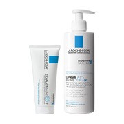 Zestaw La Roche-Posay, Cicaplast Baume B5+, balsam kojący do twarzy i ciała, 100 ml + Lipikar Baume AP+M, balsam regenerujący, 400 ml