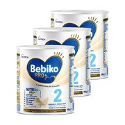 Zestaw 3x Bebiko PRO+ 2, mleko następne dla niemowląt powyżej 6. miesiąca życia, proszek, 700 g