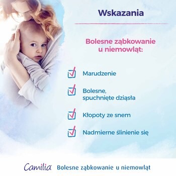 Camilia na ząbkowanie, roztwór doustny, 10 minimsów