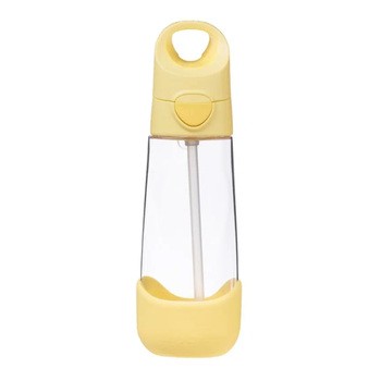 B.box, Bidon tritanowy ze słomką 600 ml Lemon Twist, 1 szt.