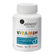 Aliness Vitamin Premium Complex dla mężczyzn, tabletki, 120 szt.
