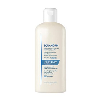 Ducray Squanorm, szampon przeciwłupieżowy, łupież suchy, 200 ml