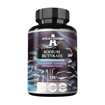 Apollo's Hegemony Sodium Butyrate, kapsułki, 120 szt.