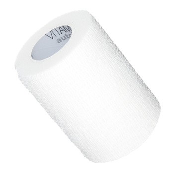 Vitammy Autoband, kohezyjny bandaż elastyczny, 7,5 cm x 4,5 m, biały, 1 szt.