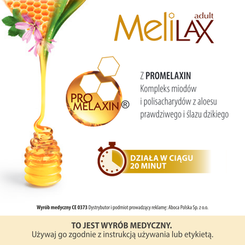 Melilax Adult, mikrowlewka doodbytnicza, 6 wlewek