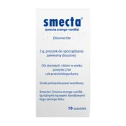 Smecta, proszek do przygotowania zawiesiny doustnej, 10 saszetek (import równoległy, InPharm).