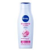Nivea Diamond Gloss, szampon pielęgnujący do włosów, 400 ml