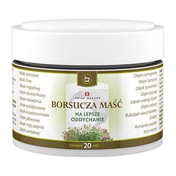 Herbamedicus, borsucza maść, wspomaganie układu oddechowego, 50 ml
