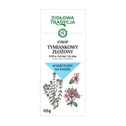 Ziołowa Tradycja Syrop tymiankowy złożony, (0,945 g + 0,63 mg)/5 ml, syrop, 125g