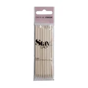 Staylac Push Me Sticks, patyczki drewniane do zdobień paznokci, 10 szt.