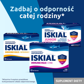 Iskial Max, kapsułki, 120 szt.