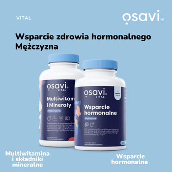 Osavi Wsparcie Hormonalne Mężczyzna, kapsułki, 90 szt.
