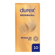 Durex Sensual, prezerwatywy super cienkie, 10 szt.