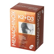 Menachinox K2 + D3 2000, kapsułki miękkie, 60 szt.