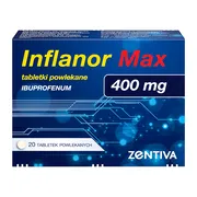 Ibuprofen Zentiva, 400 mg, tabletki powlekane, 20 szt.