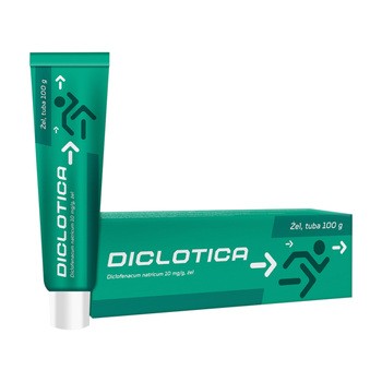 Diclotica, 10 mg/g, żel, 100 g (tuba)