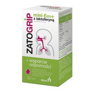 Zatogrip mini 6 m+ z laktoferyną, krople, 30 ml