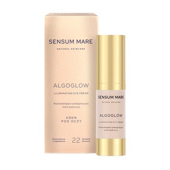 Algoglow, rozświetlająco-pielęgnacyjny krem pod oczy, 15 ml