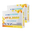 Zestaw 2x Allnutrition Vit D3 2000, kapsułki, 60 szt.