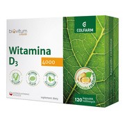Biovitum Liquid Witamina D3 4000, kapsułki, 120 szt.