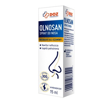 DOZ PRODUCT Olnosan, spray do nosa, 15 ml